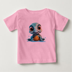 Adorable Aquatic Explorer: Baby Sea Turtle T-Shirt