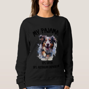 Adorable Australian Shepherd - Dog Design for Pet Sweatshirt