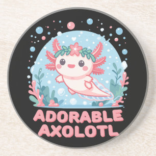 Adorable Axolotl Aquatic Cuteness Coaster