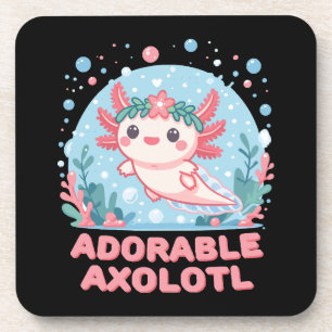 Adorable Axolotl Aquatic Cuteness Coaster