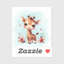 Adorable Baby Animal Sticker for Kids