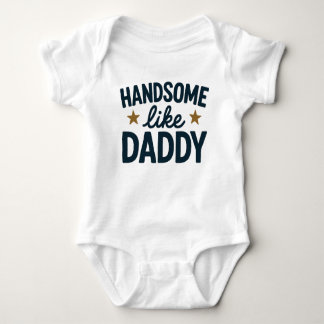 Adorable Baby Bodysuit with Dad Humour 