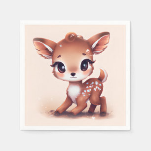 Adorable Baby Deer Napkin