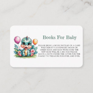 Adorable Baby Dinosaur Books For Baby Enclosure Card