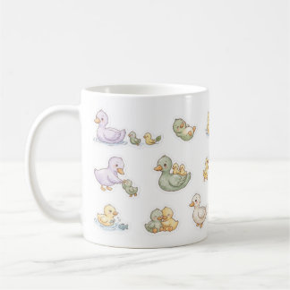Adorable Baby Duck Cartoon Coffee Mug