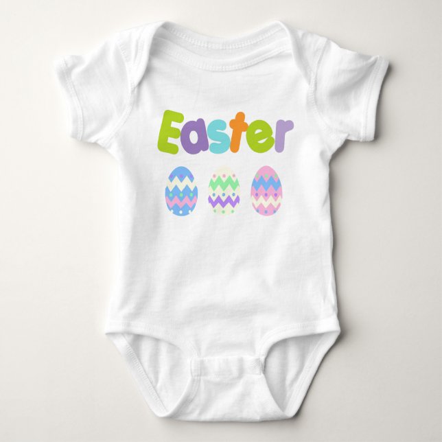 Adorable Baby Easter Designs Bodysuit (Front)