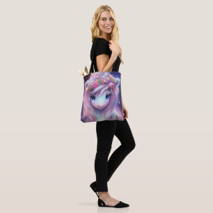 Adorable Baby Fantasy Unicorn Tote Bag