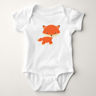 Adorable Baby Fox - Baby Jersey Bodysuit