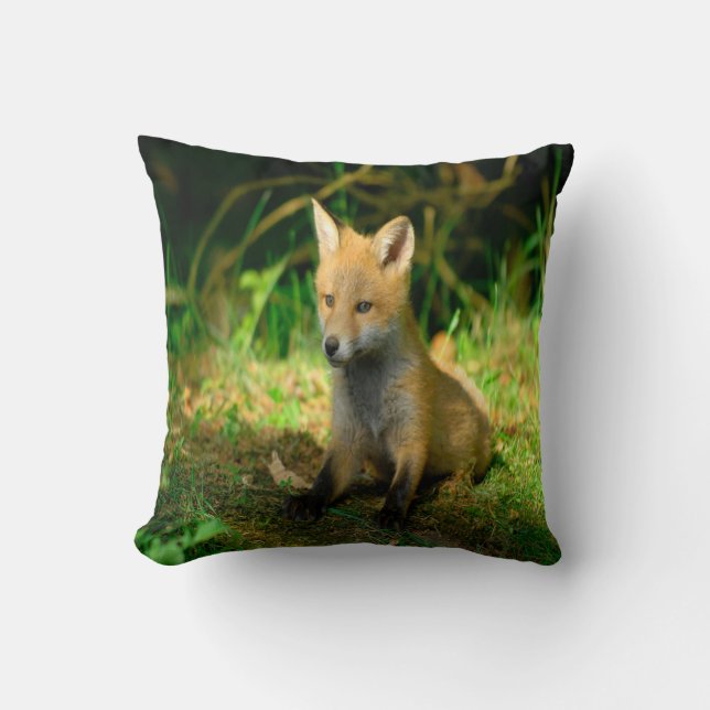 Adorable Baby Fox Cushion (Front)