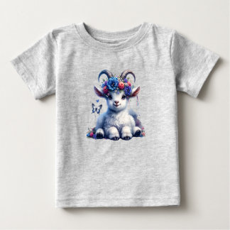 Adorable Baby Goat Toddler T-Shirt
