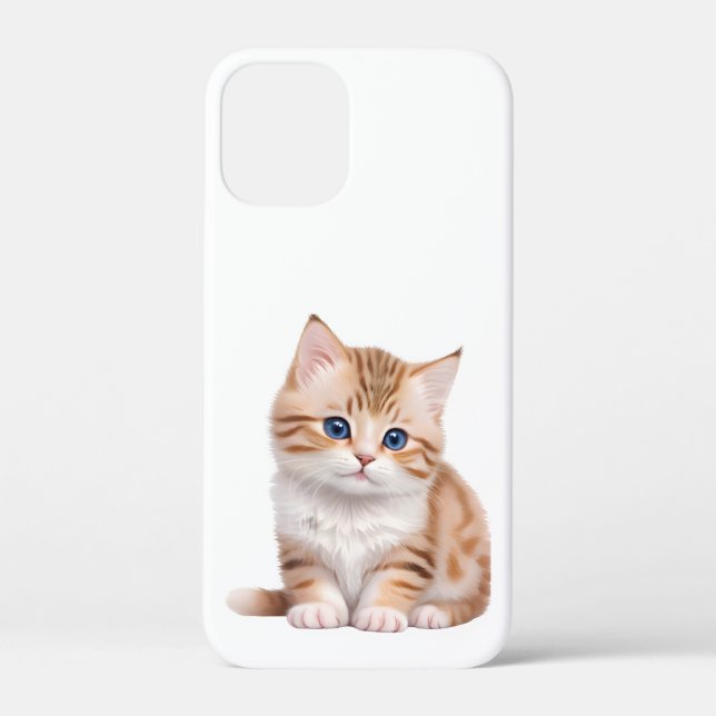 Adorable Baby Kitten Cute Feline  Case-Mate iPhone Case (Back)