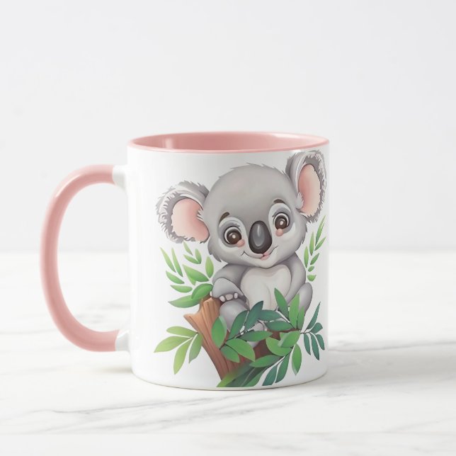 Adorable Baby Koala Bear Mug (Left)