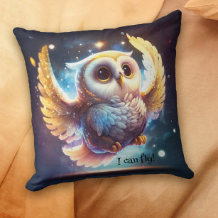 Adorable Baby Owl Bird Cushion