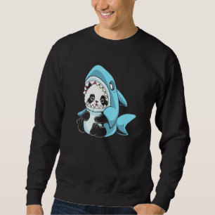 Adorable Baby Panda Shark Sweatshirt