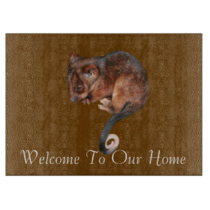 Adorable Baby Ringtail Possum in Australia Cutting Board