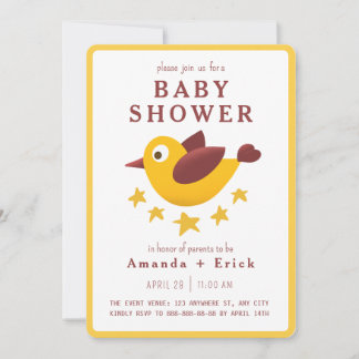 Adorable Baby Shower Invitation