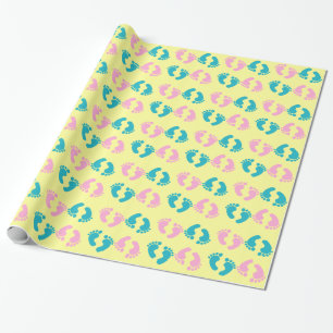 Adorable Baby Shower Wrapping Paper