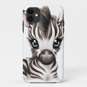 Adorable Baby Zebra iPhone 11 Case