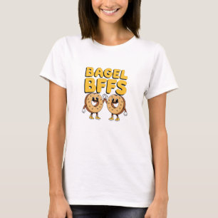 Adorable Bagel Graphics for Breakfast Fans T-Shirt