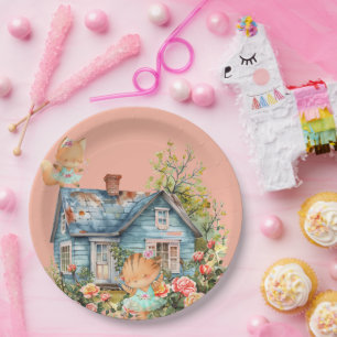 Adorable Ballerinas Paper Plate
