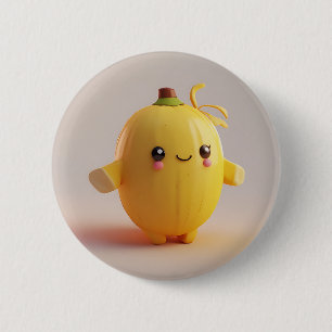 Adorable Banana Baby 6 Cm Round Badge