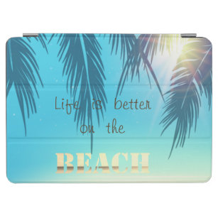 Adorable Beach Palm Leaves   iPad Air Cover