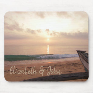 Adorable Beach,Sand,Sunset   -Personalised Mouse Pad