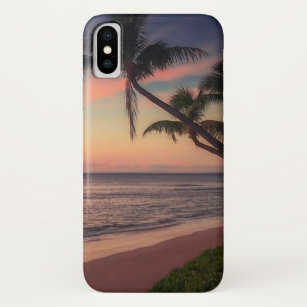 Adorable Beach Sunset Palm Case-Mate iPhone Case