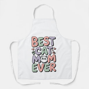 Adorable Best Cat Mum Ever All-Over Print Apron