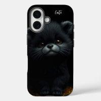 Adorable Black Kitten