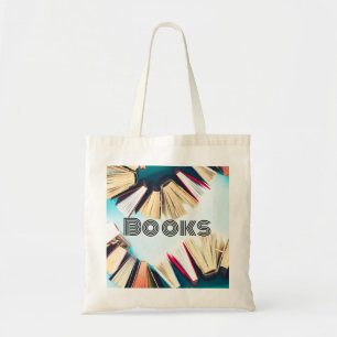 Adorable Book Bag with Modern Text