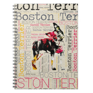 Adorable Boston Terrier Notebook