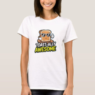 Adorable Bread Graphics for Kawaii Fans T-Shirt