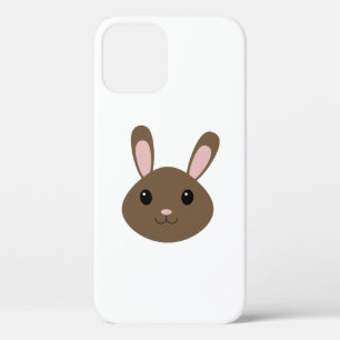 Adorable Brown Bunny iPhone 12 Case