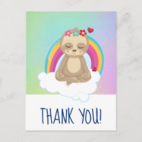 Adorable Brown Sloth Meditating Peacefully