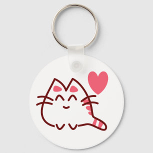 Adorable Bubble Cats Key Ring