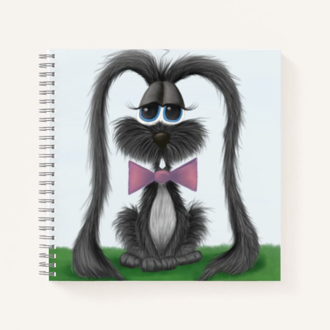 Adorable Bunny Rabbit Notebook (Front)