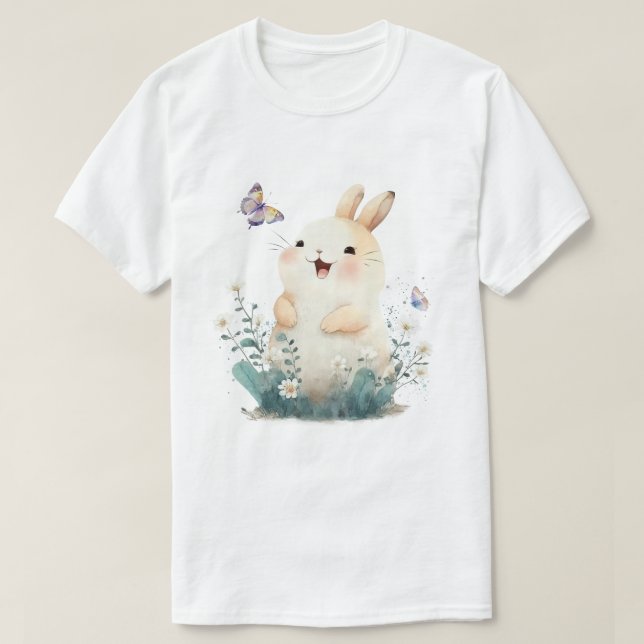 Adorable Bunny T-Shirt (Design Front)
