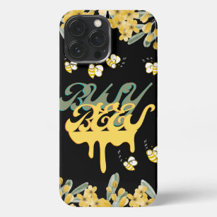 Adorable Busy Bees Honey Drops Decoration iPhone 13 Pro Max Case