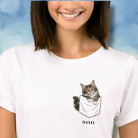 Adorable Calico Cat in Pocket Name