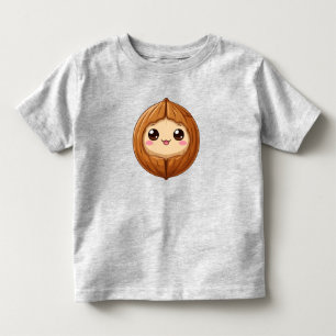 Adorable Cartoon Hazelnut Mascot Toddler T-Shirt