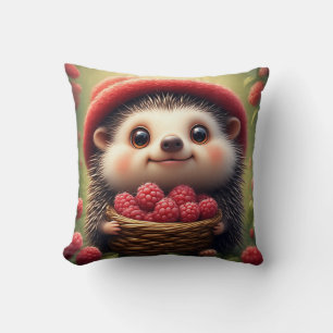 Adorable Cartoon Hedgehog Cushion