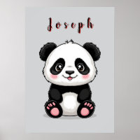 Adorable Cartoon Panda 🐼✨ Cozy Nursery Decor