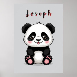 Adorable Cartoon Panda 🐼✨ Cozy Nursery Decor