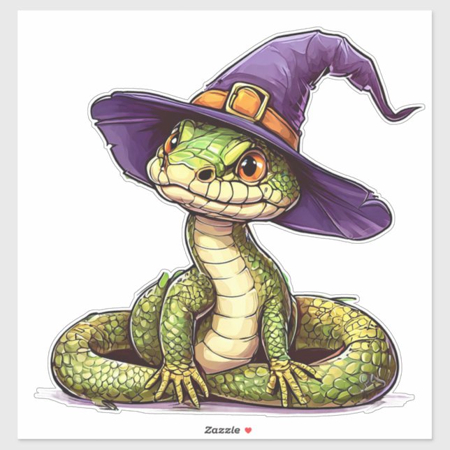 Adorable Cartoon Snake (Sheet)