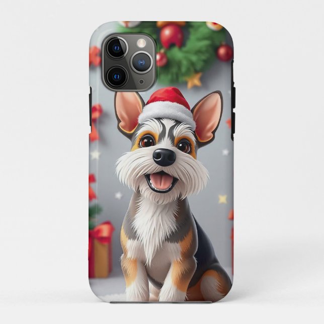 Adorable cartoon-style dog Case-Mate iPhone case (Back)