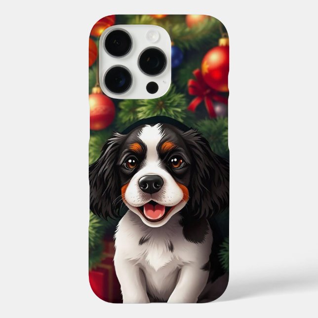 Adorable cartoon-style dog Case-Mate iPhone case (Back)