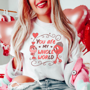 Adorable Cartoon Valentine T-Shirt