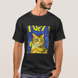 Adorable Cat Cute Kitten Kitty Cool Vintage Design T-Shirt