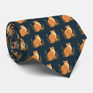 Adorable Cat Dad's Tie